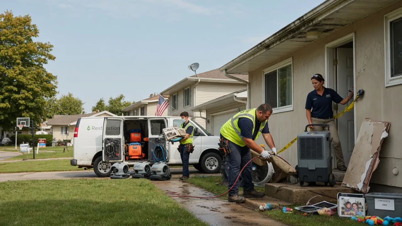 Water Damage Restoration in Saint Pauls, NC near me